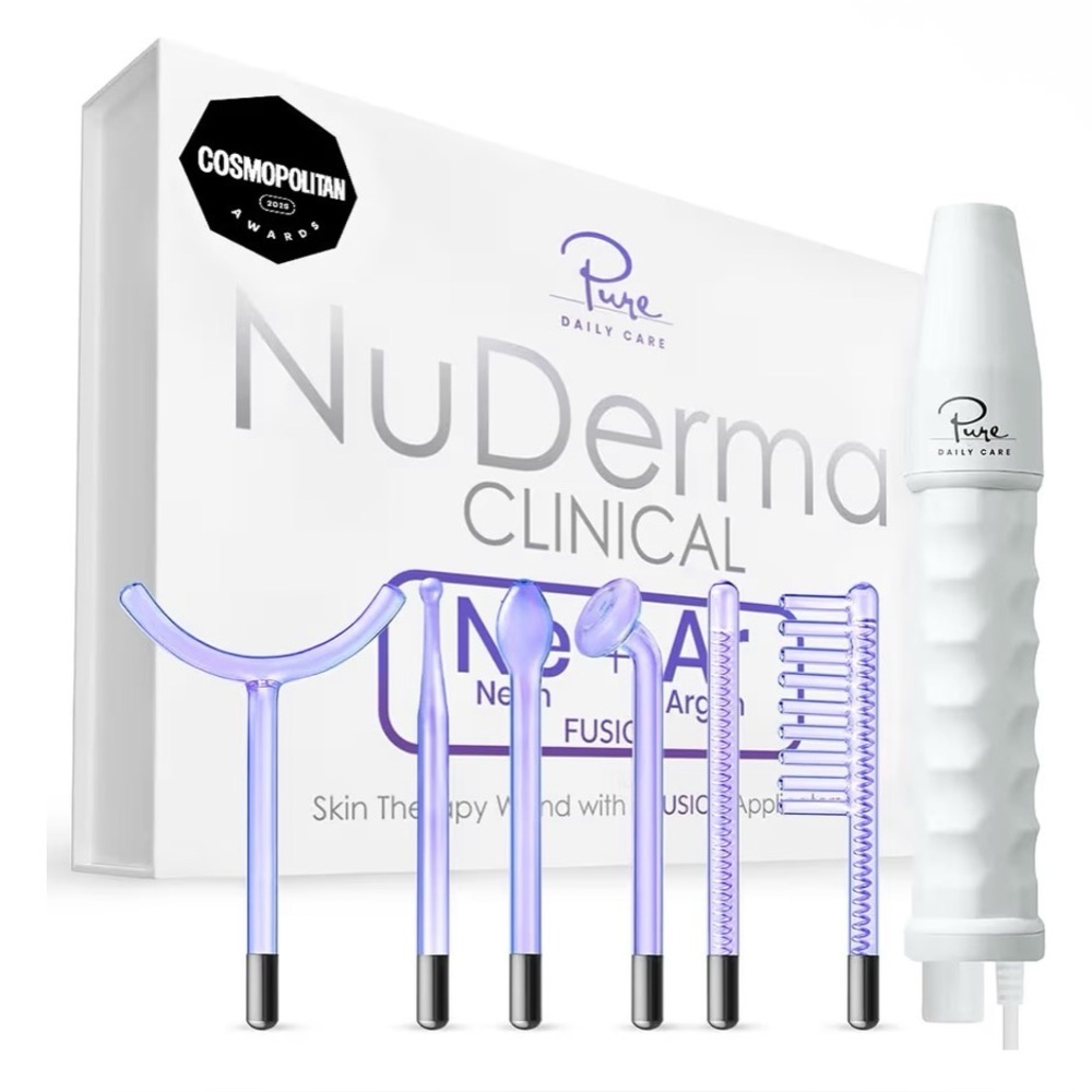 NuDerma Clinical NE+AR Skin Therapy Wand | Radiance, Tightening & Anti-Aging ✨